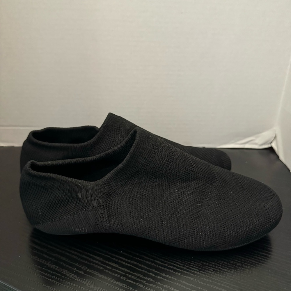 Dance Knit Ballerina Black Performance Flats